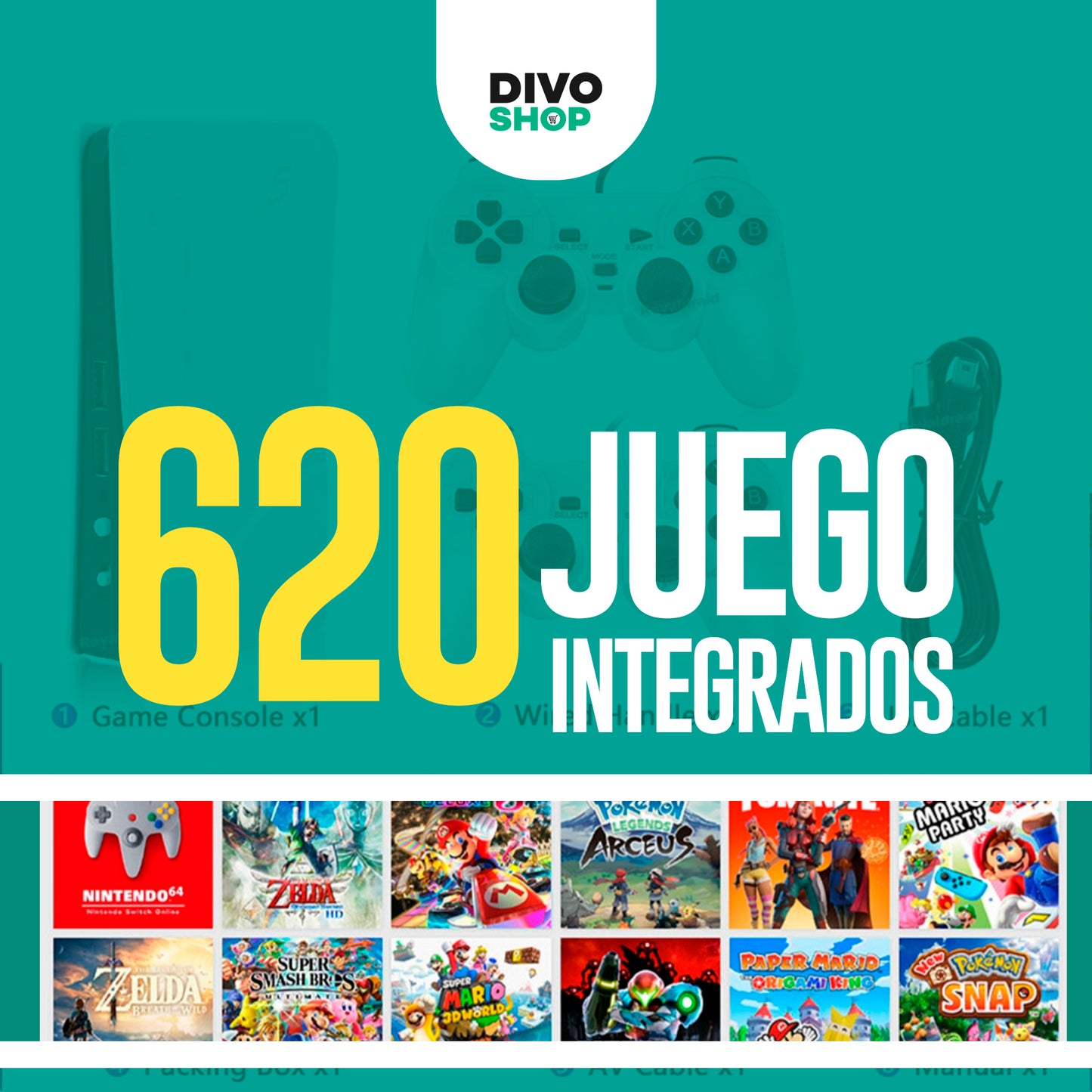 Consola retro nintendo Gs5
