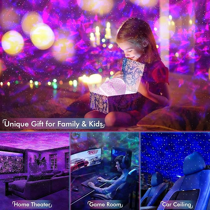 PROYECTOR DE HUEVO DINOSAURIO GALAXY NIGHTLIGHT