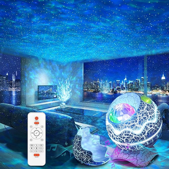 PROYECTOR DE HUEVO DINOSAURIO GALAXY NIGHTLIGHT